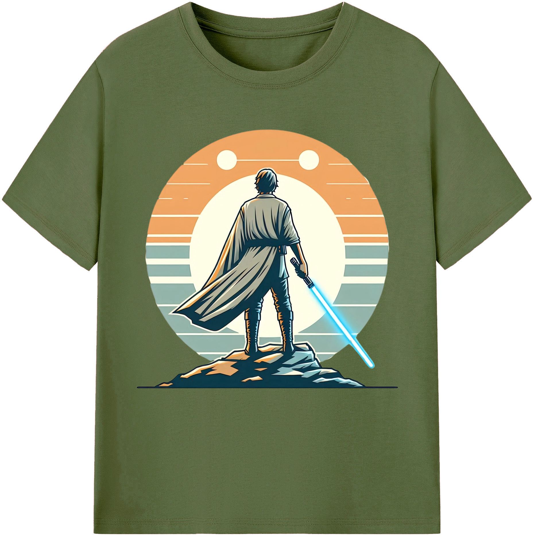（画像用） スター・ウォーズ Star Wars 綿100％半袖Tシャツ（フロントプリント）